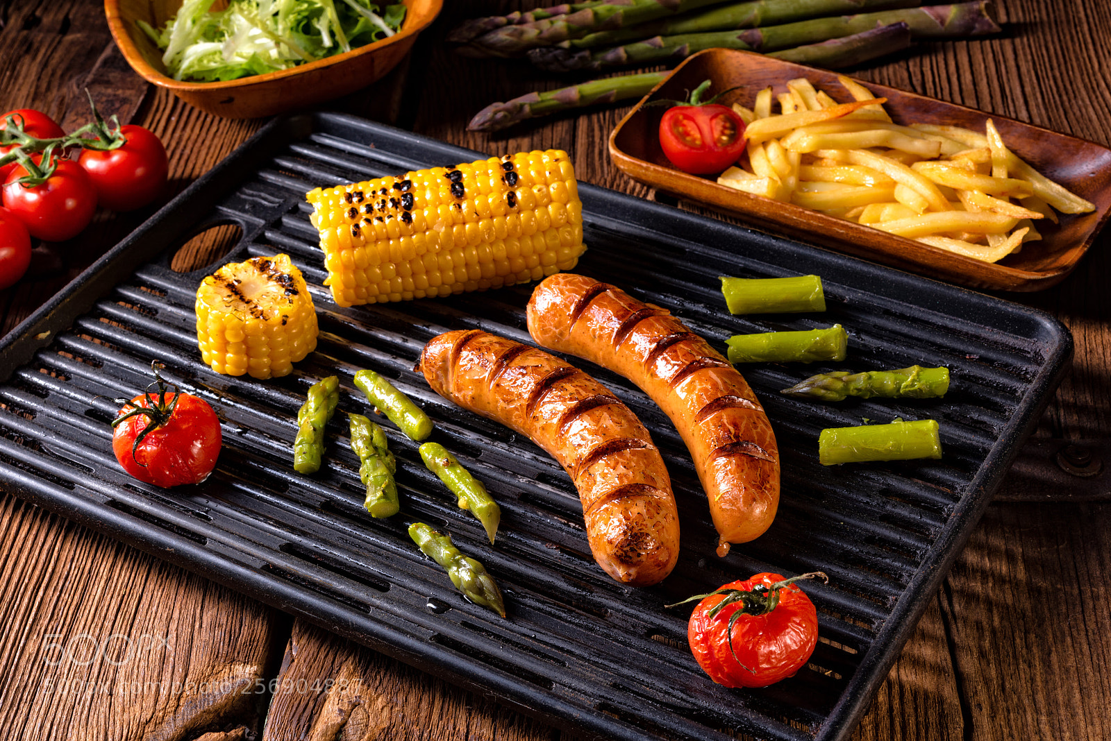 Nikon D810 sample photo. Grilled krakauer with french photography