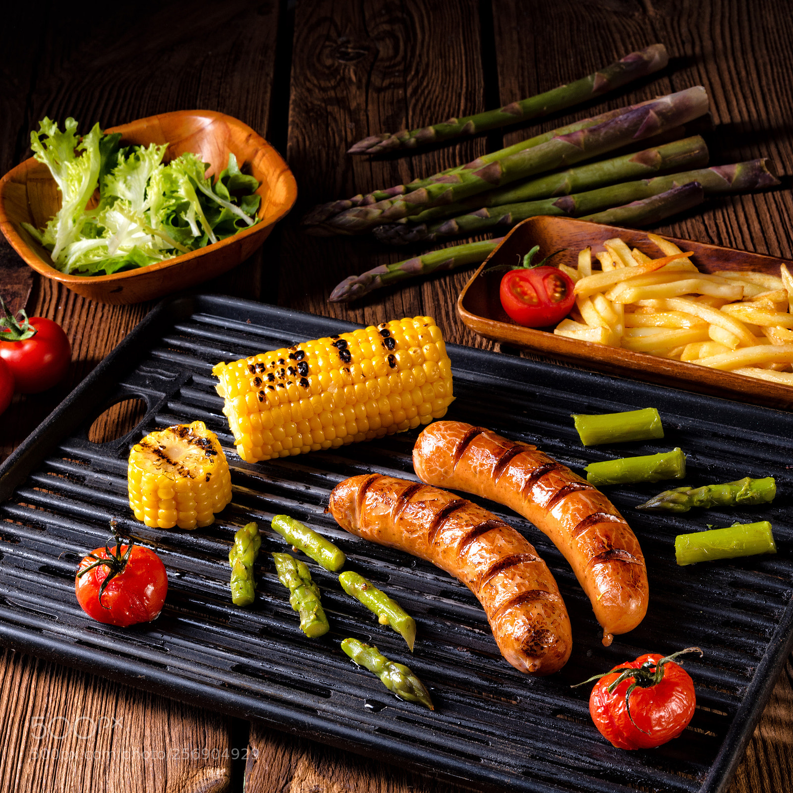 Nikon D810 sample photo. Grilled krakauer with french photography
