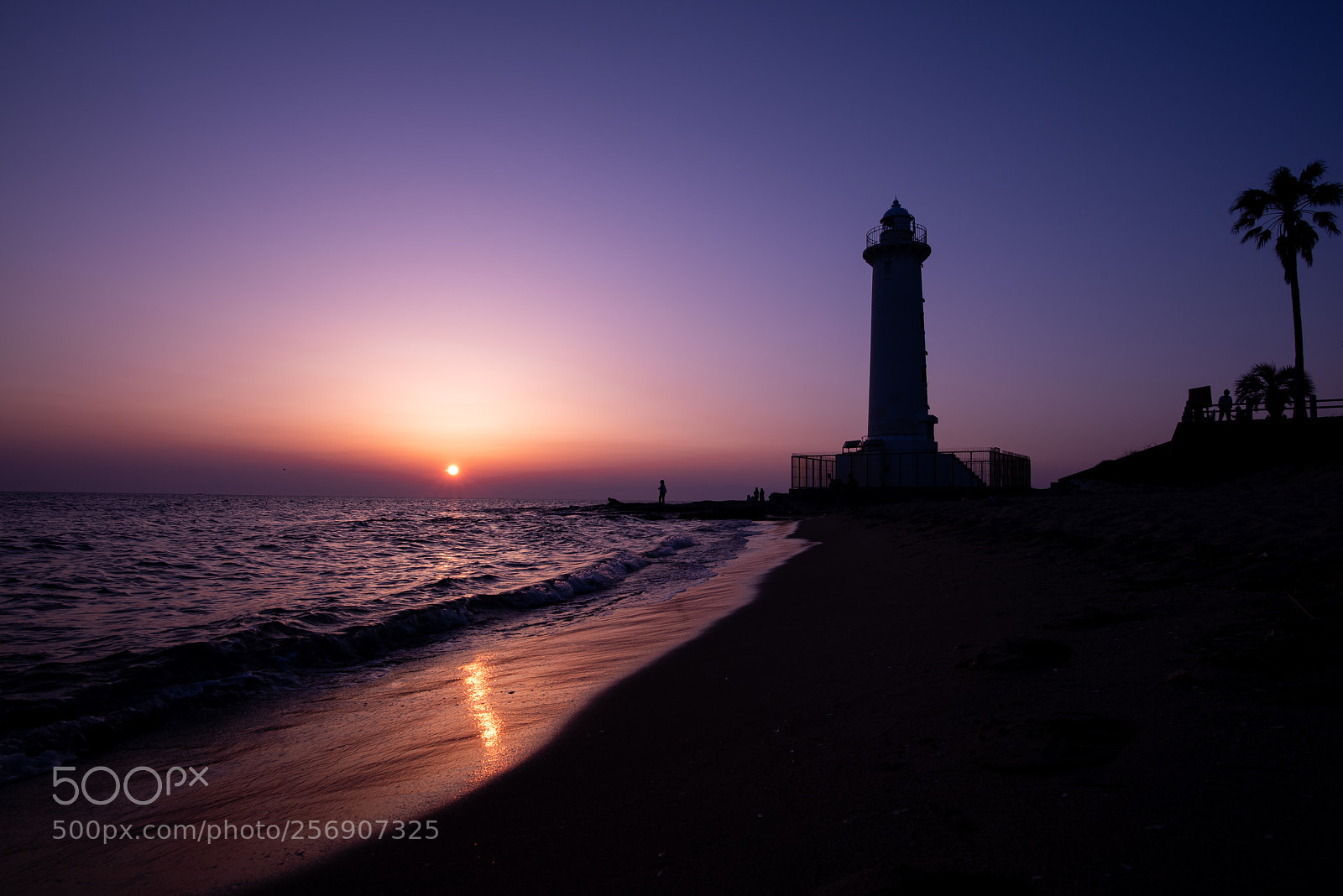 Nikon D750 sample photo. Sunset lighthouse photography