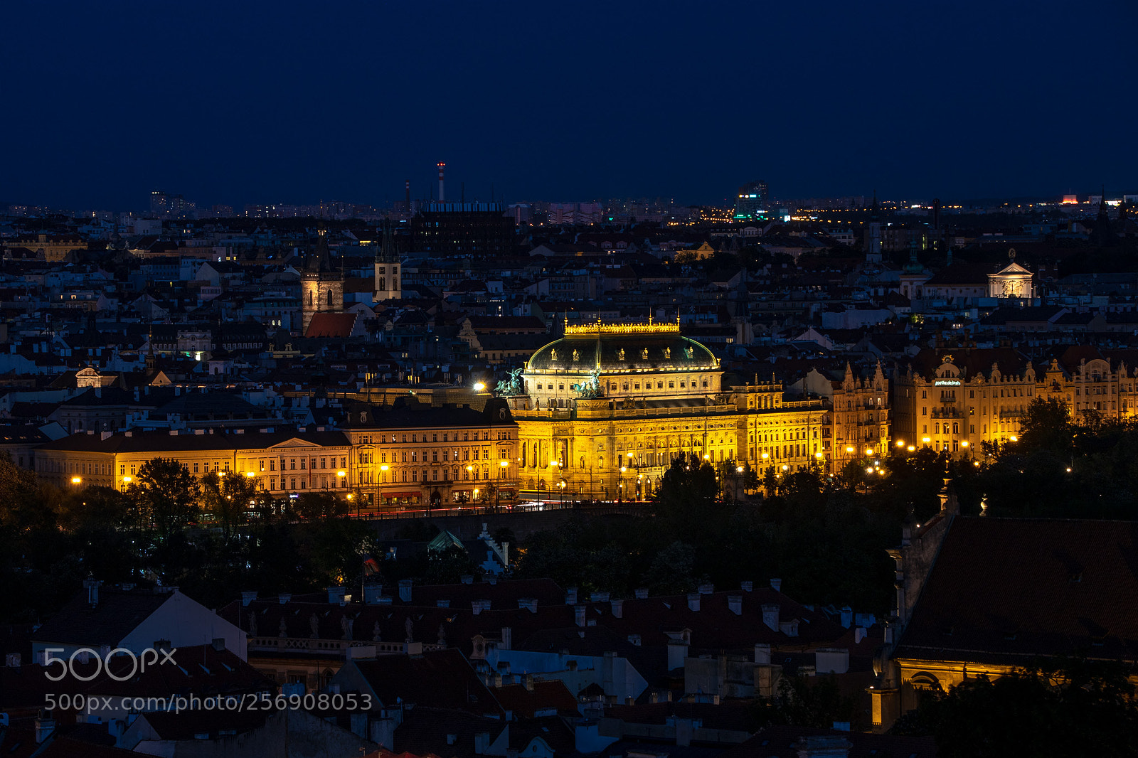 Canon EOS 6D Mark II sample photo. National theatre @prague photography