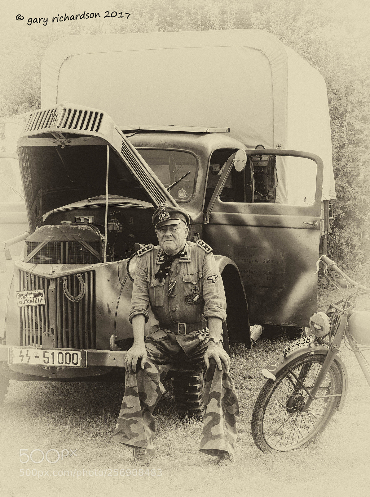 Nikon D810 sample photo. German soldier combined ops photography
