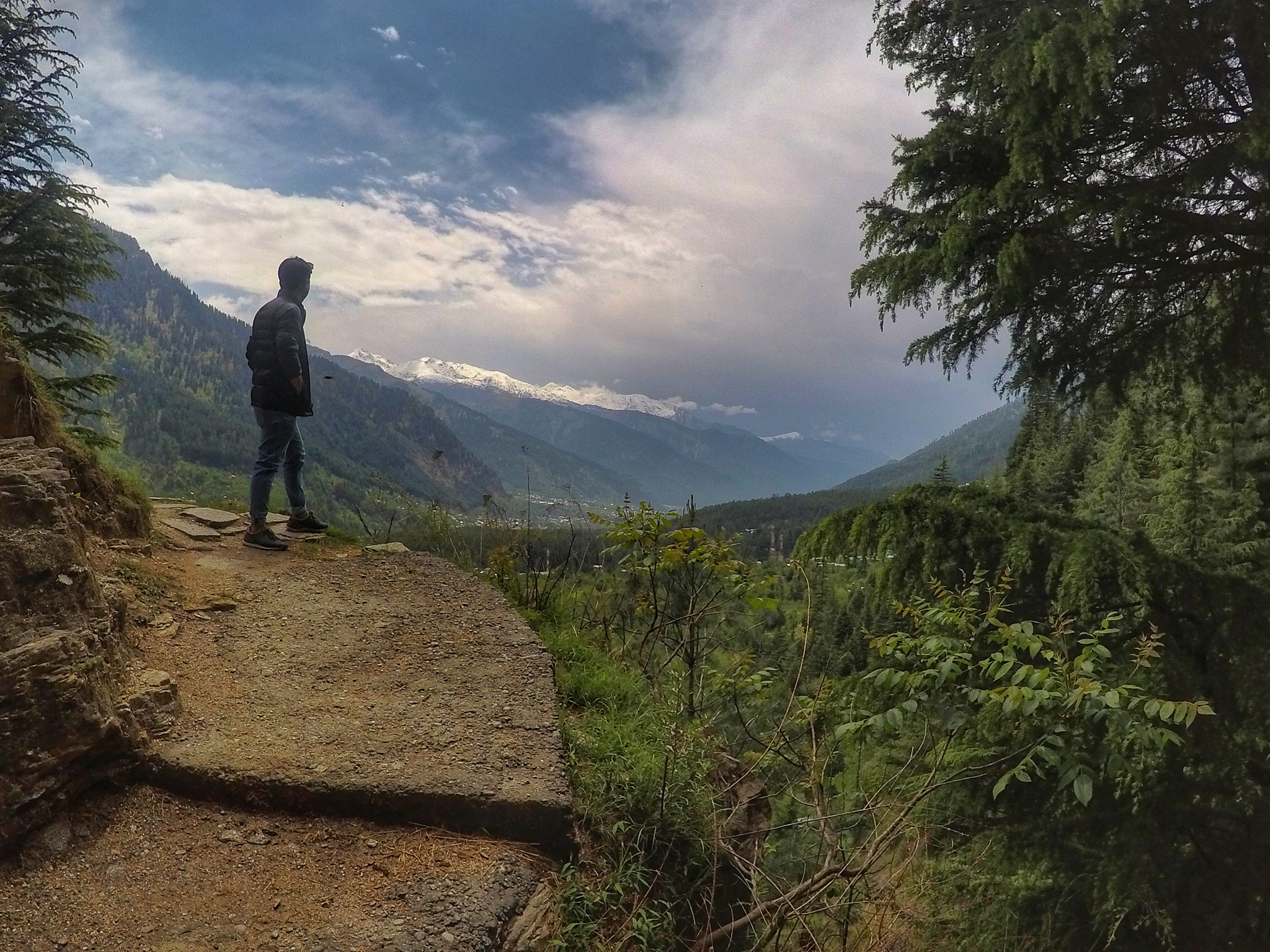 GoPro HERO sample photo. View from the edge photography