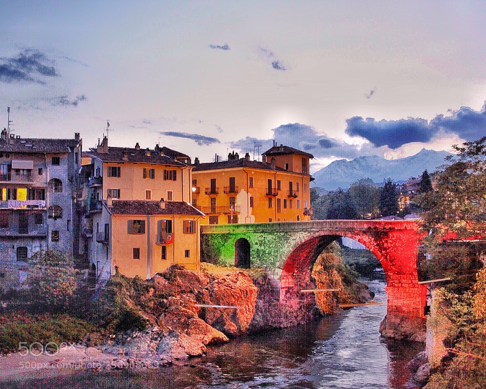 Canon EOS 50D sample photo. Ponte vecchio photography