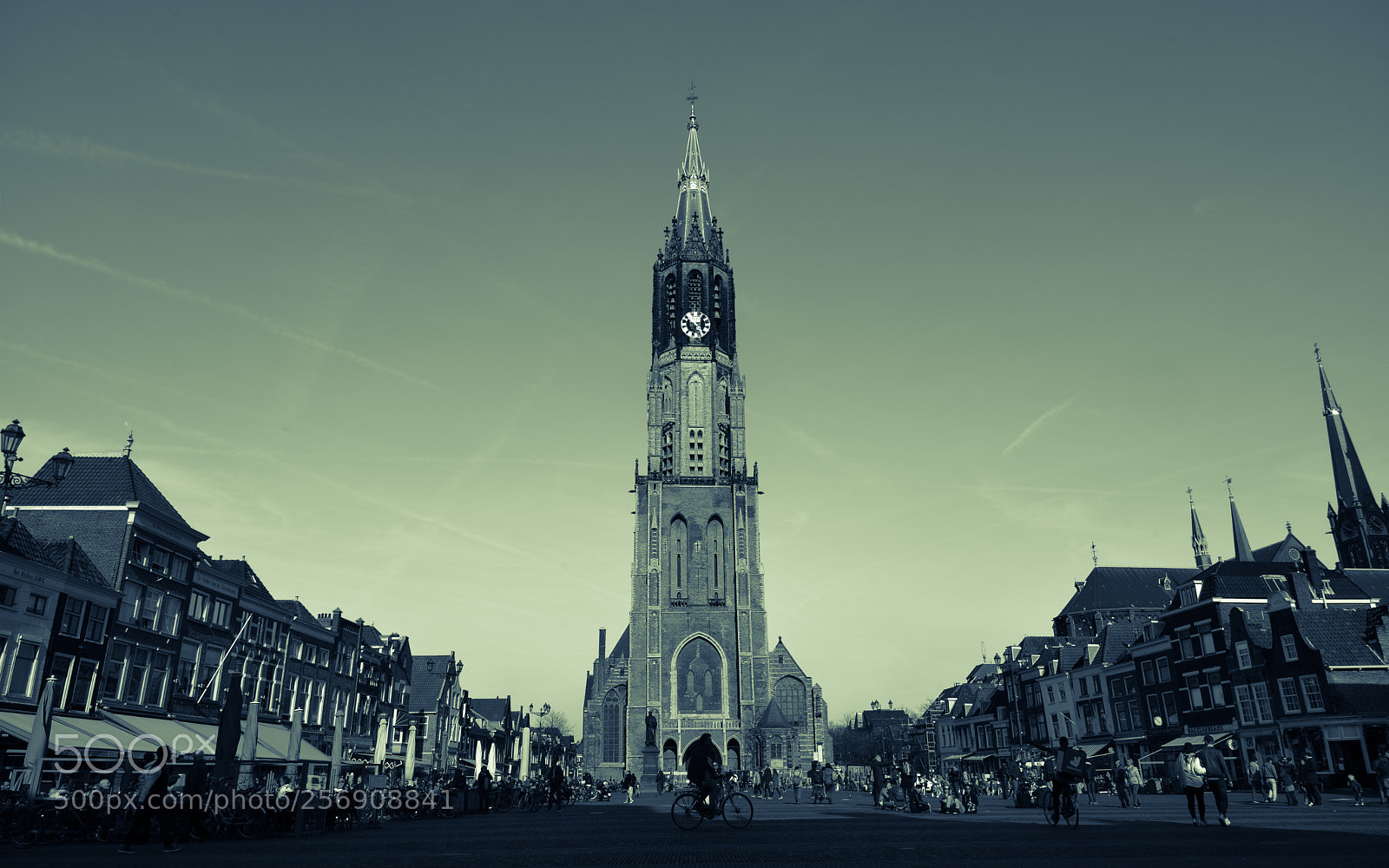 Nikon D600 sample photo. Delft, clocktower photography
