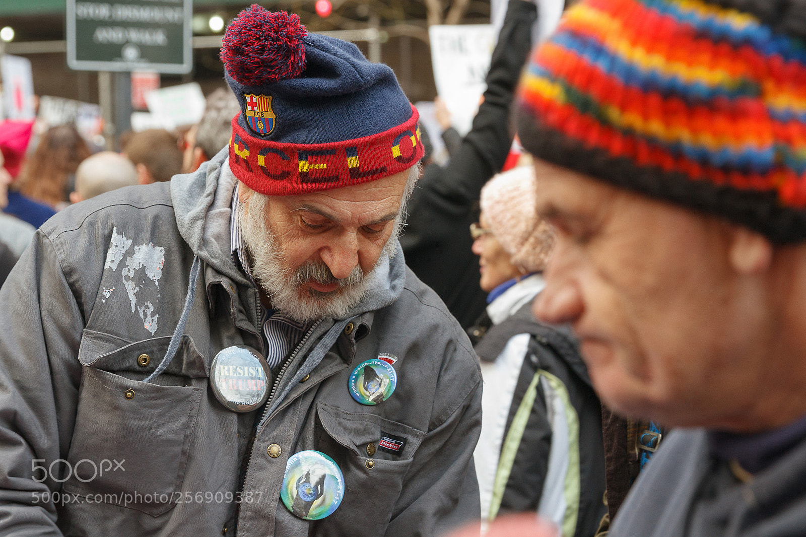 Canon EOS 7D sample photo. 2017 women's march on photography