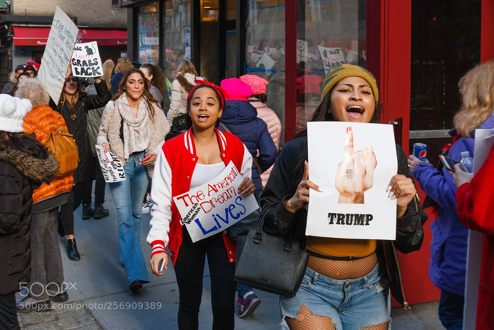 Canon EOS 7D sample photo. 2017 women's march on photography