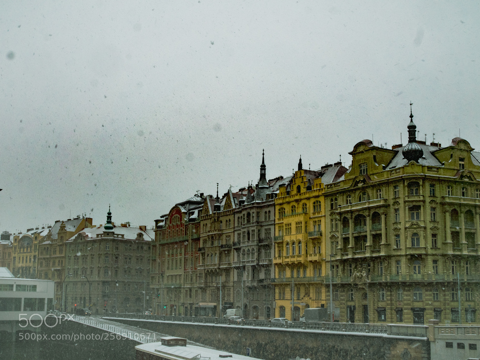 Olympus OM-D E-M1 sample photo. Winter in prague photography