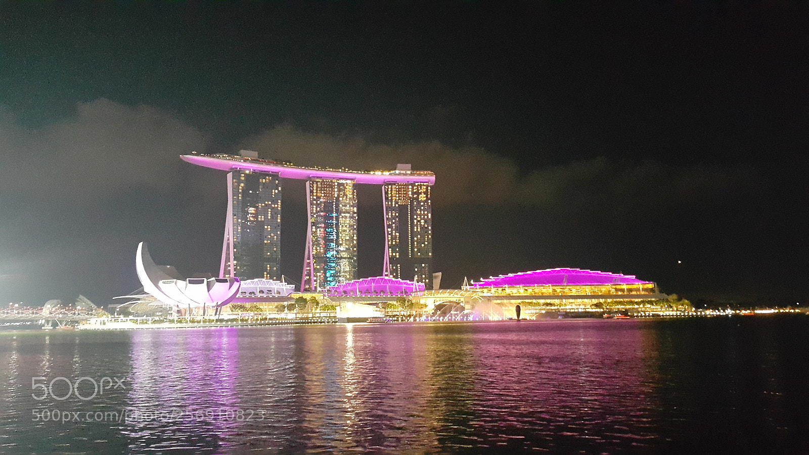 Samsung Galaxy Note4 sample photo. Colorful night at marina photography