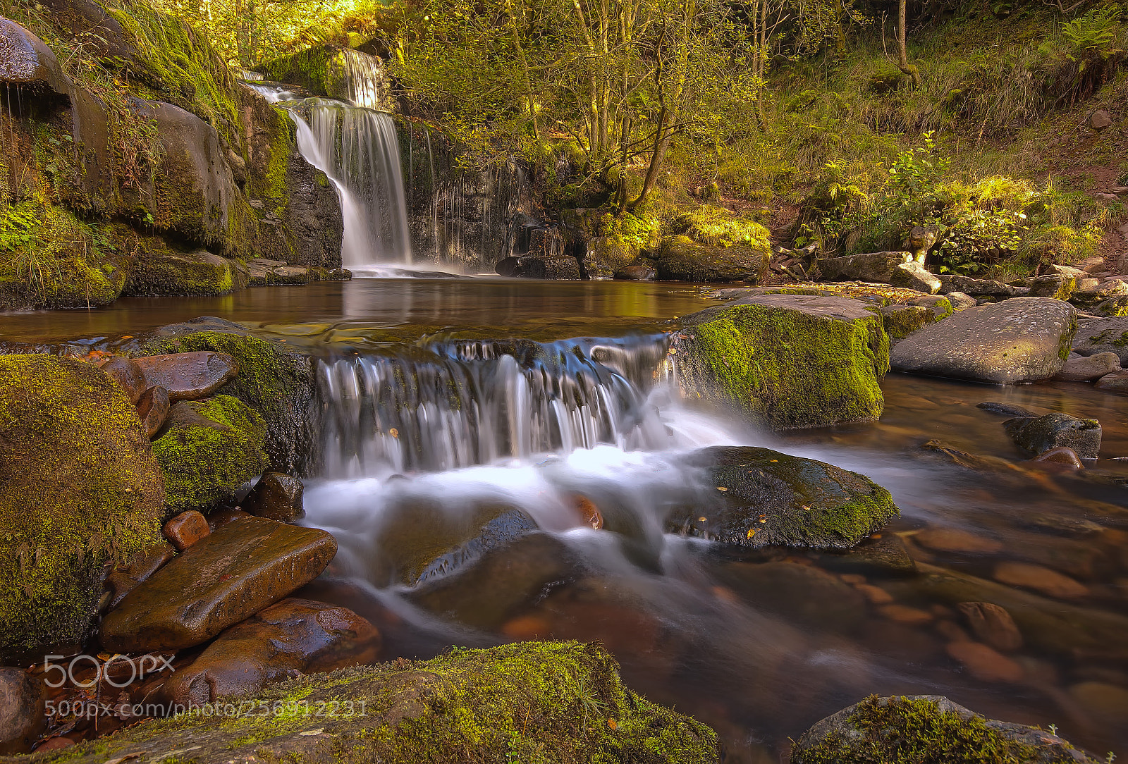 Canon EOS 40D sample photo. Blaen y glyn waterfall photography
