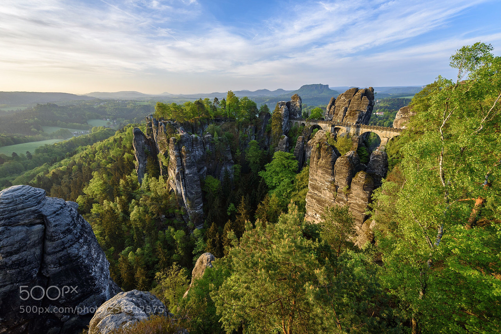 Nikon D750 sample photo. Bastei at sunrise photography