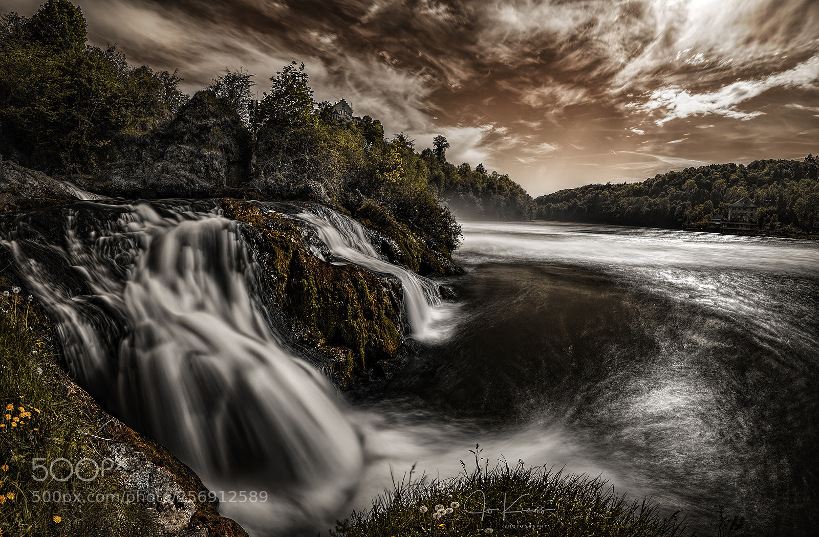 Nikon D750 sample photo. Rheinfall photography