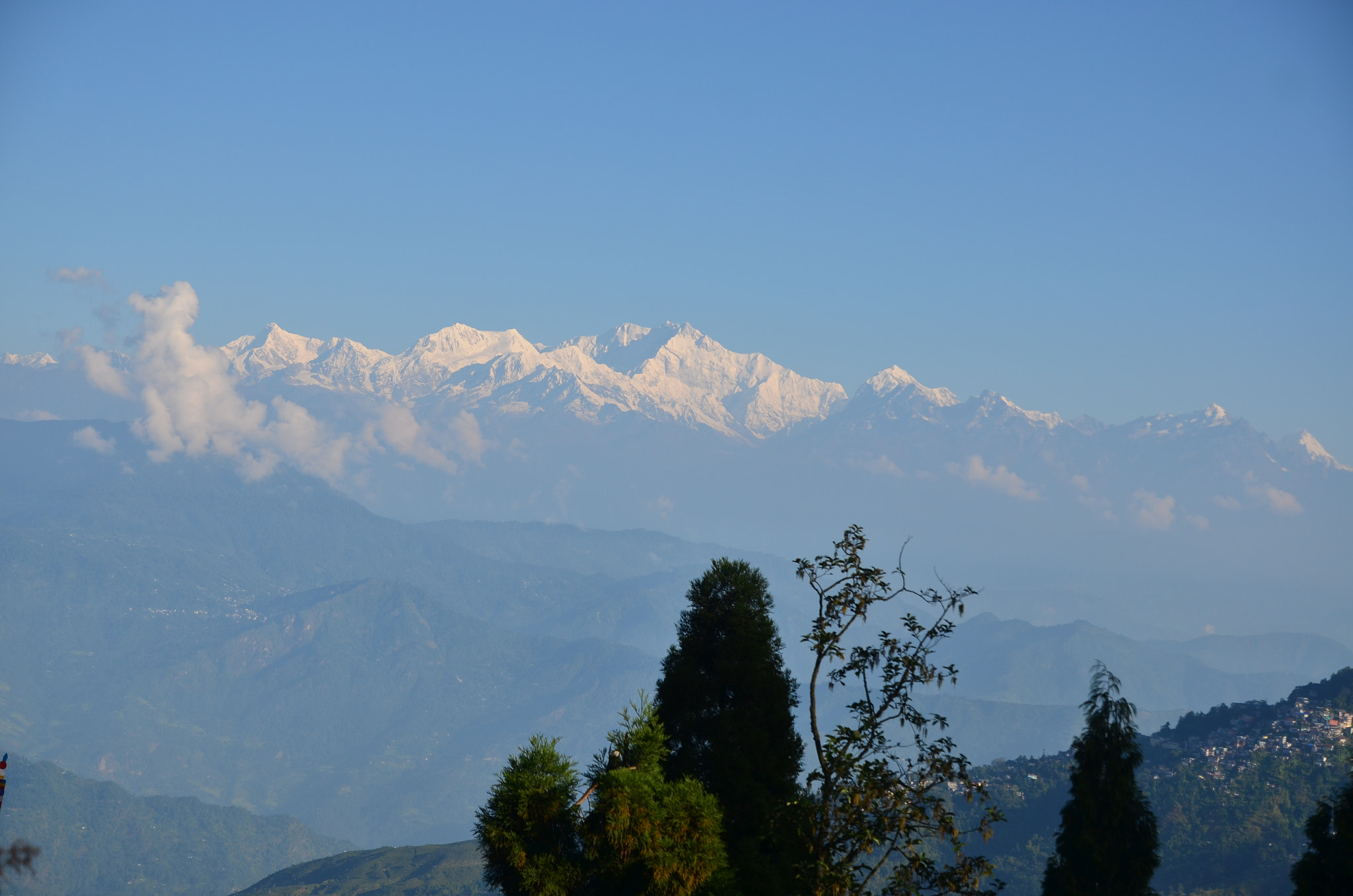 Nikon D7000 sample photo. Kanchanjunga himalayan range photography