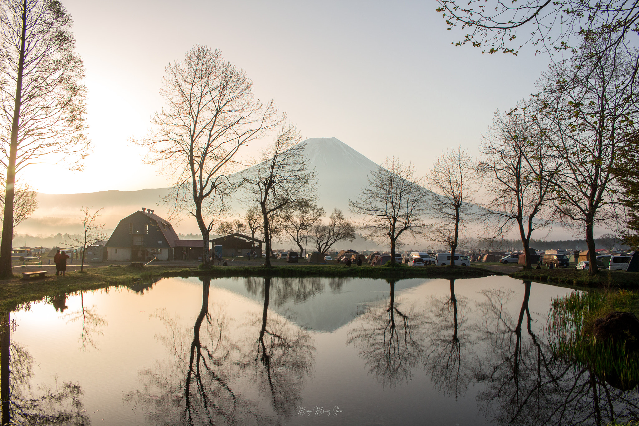 Canon EOS 100D (EOS Rebel SL1 / EOS Kiss X7) sample photo. 4:30am mt.fuji photography