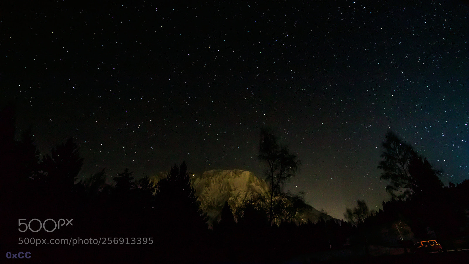 Canon EOS 7D Mark II sample photo. Night sky karwendelgebirge photography