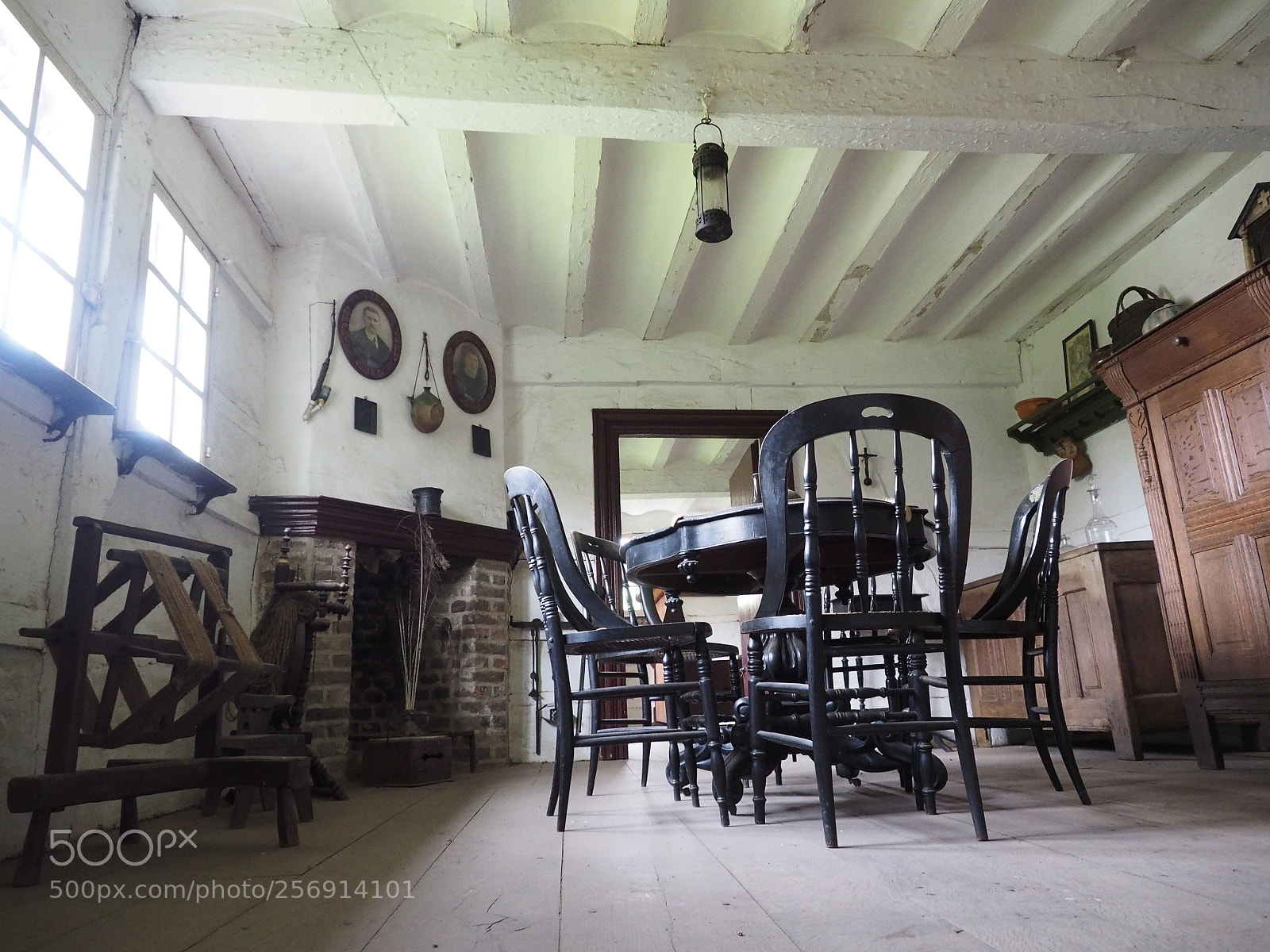 Olympus OM-D E-M1 sample photo. Old interior in bokrijk photography