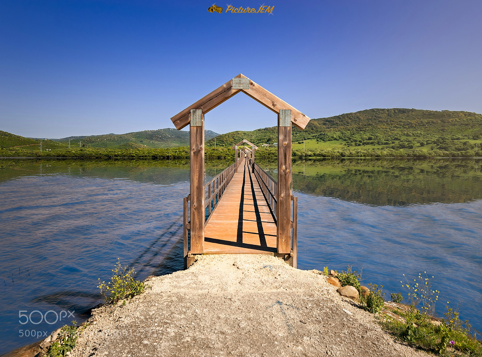 Nikon D5500 sample photo. Embalse del celemín photography