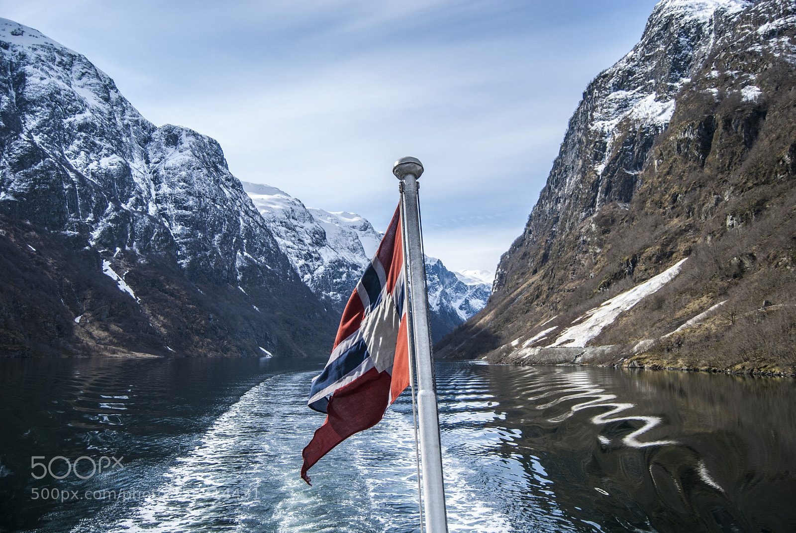 Nikon D60 sample photo. View from the gudvanjen-flam photography