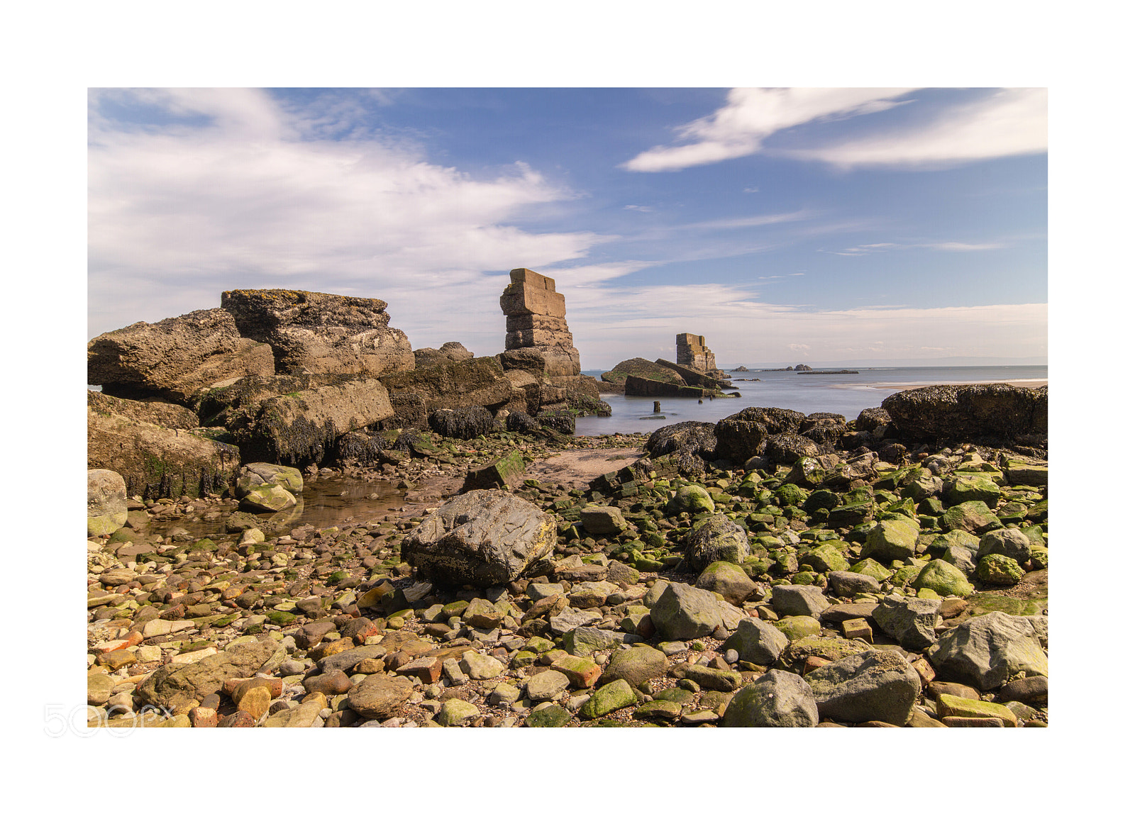 Canon EOS 7D sample photo. Broken sea wall photography