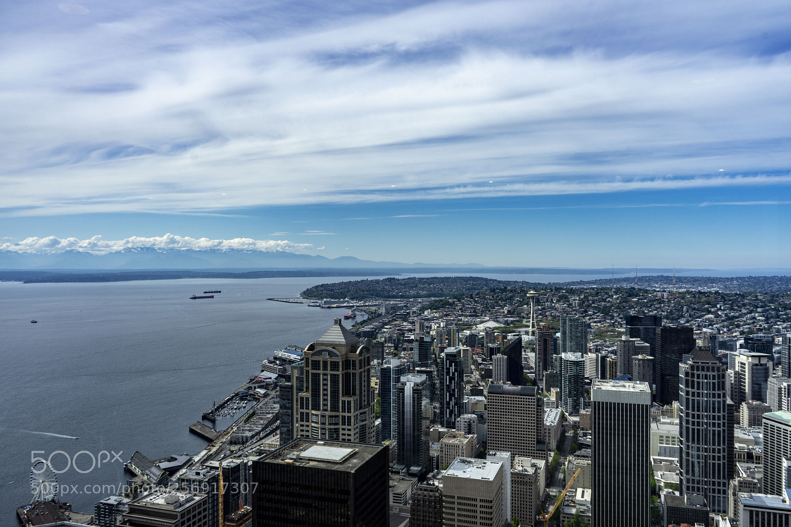Sony a7 II sample photo. Seattle skyline photography