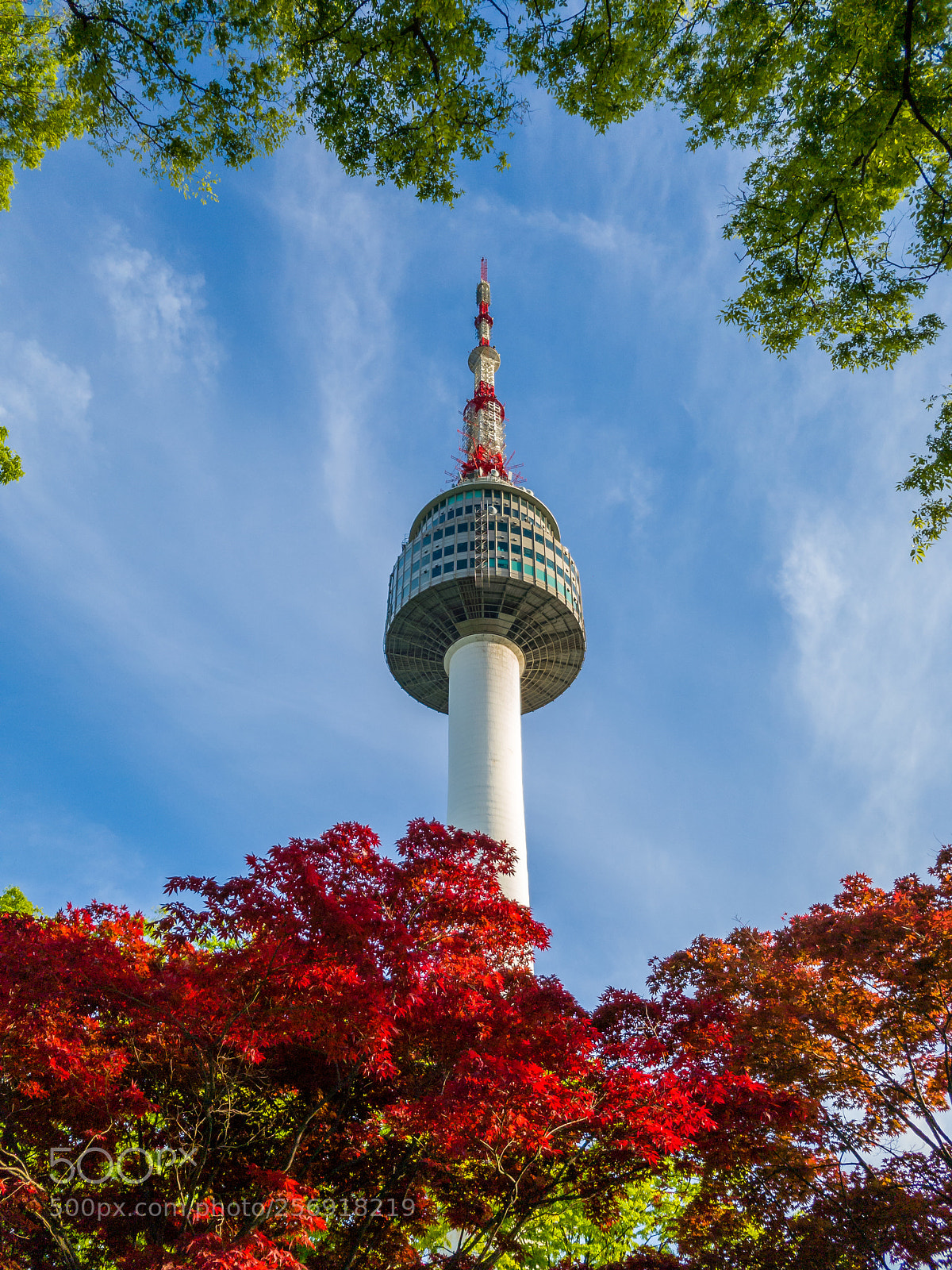 Samsung Galaxy S7 sample photo. Namsan seoul tower photography