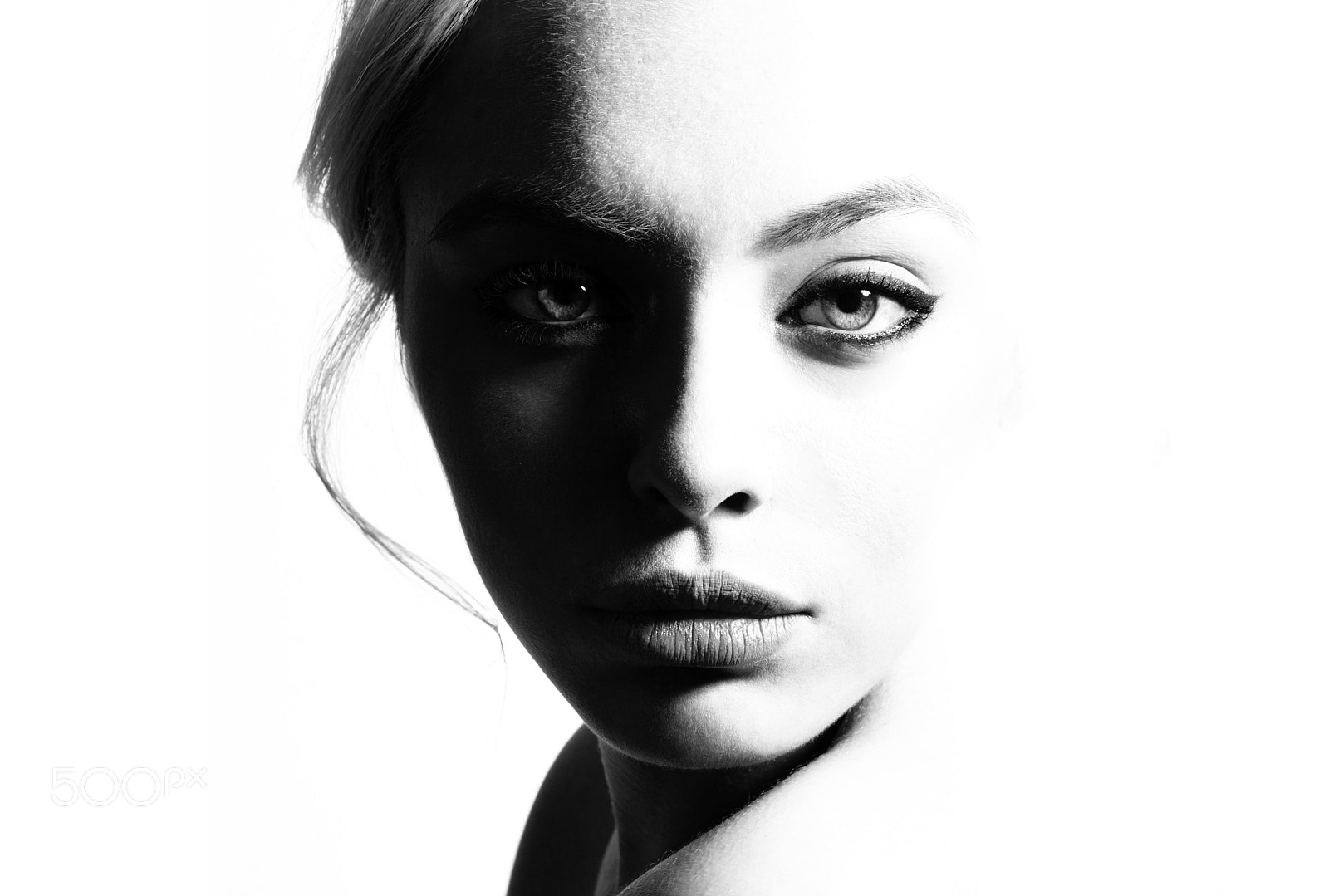 Canon EOS 5D Mark II sample photo. High contrast black and photography