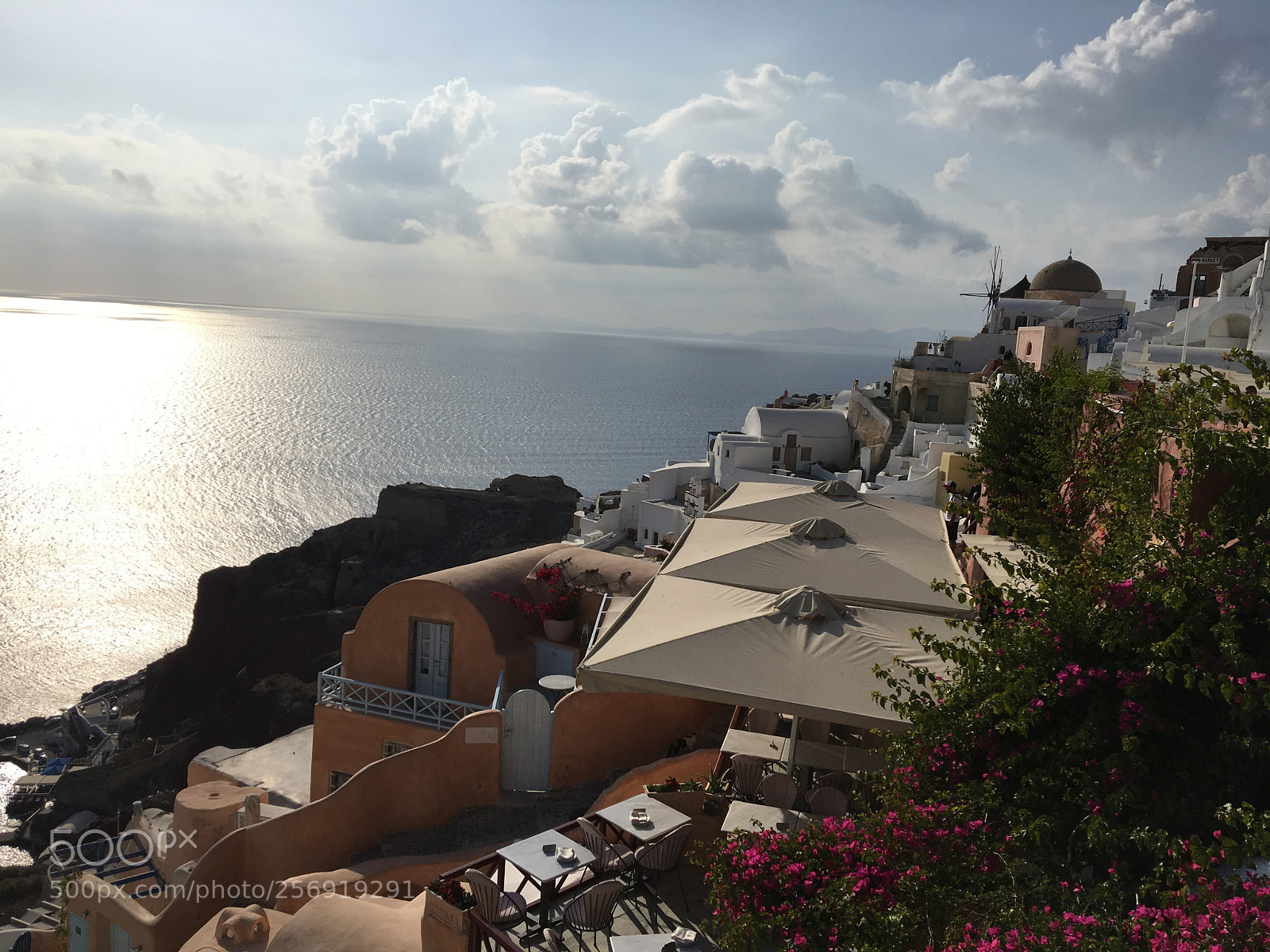 Apple iPhone 6s sample photo. Sunset in oia, santorini photography