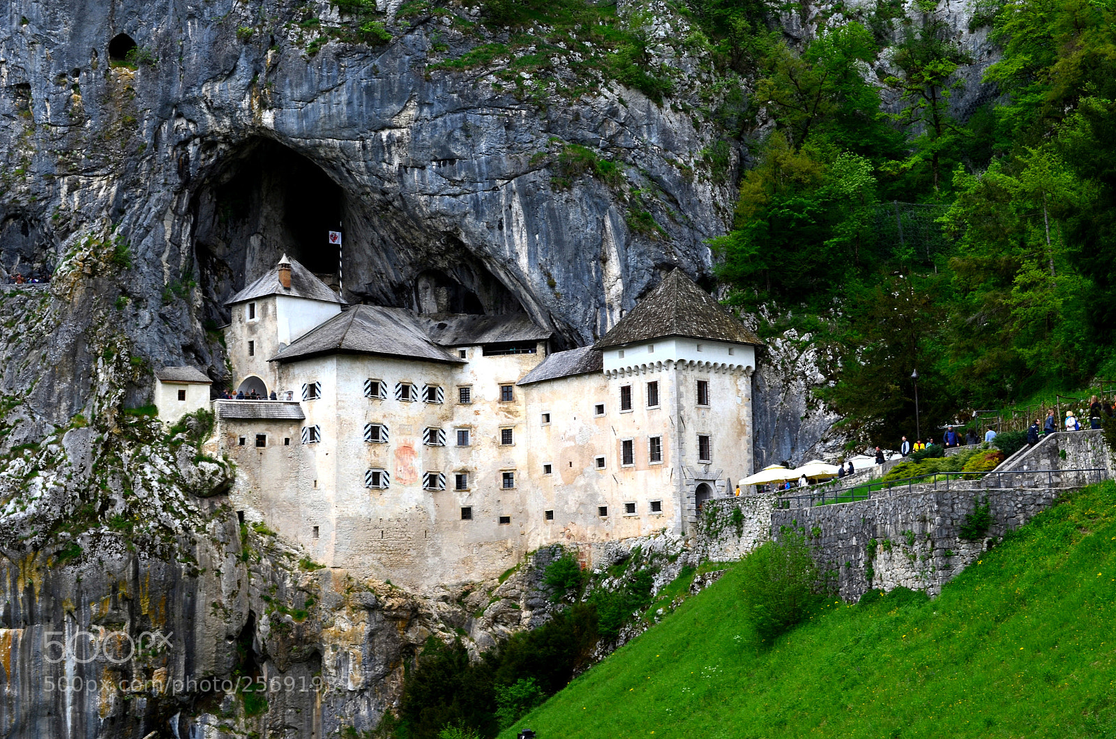 Nikon D5100 sample photo. Castel of predjama photography