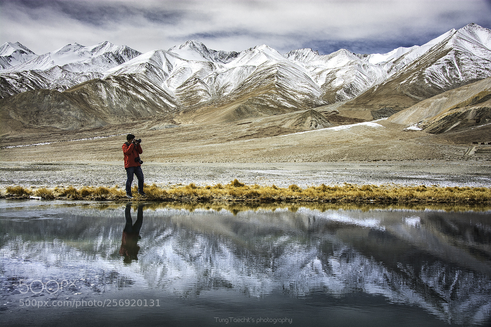 Nikon D7100 sample photo. Reflected mountains photography