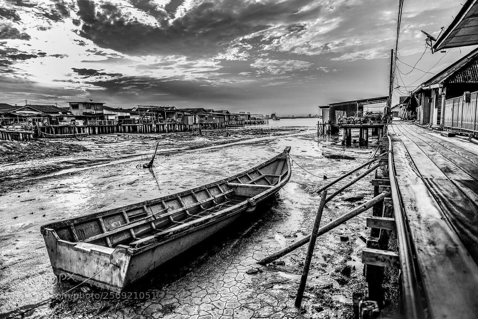 Nikon D750 sample photo. Tan jetty low tide photography