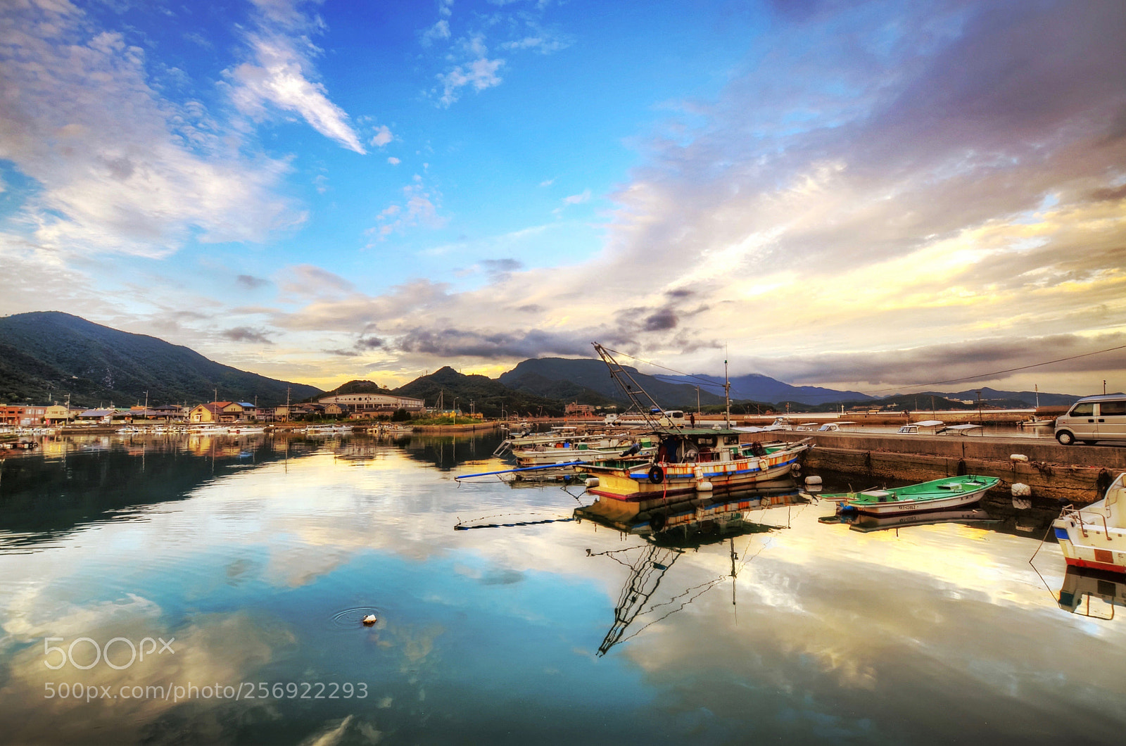 Nikon D7000 sample photo. Beautiful sunset at harbor photography