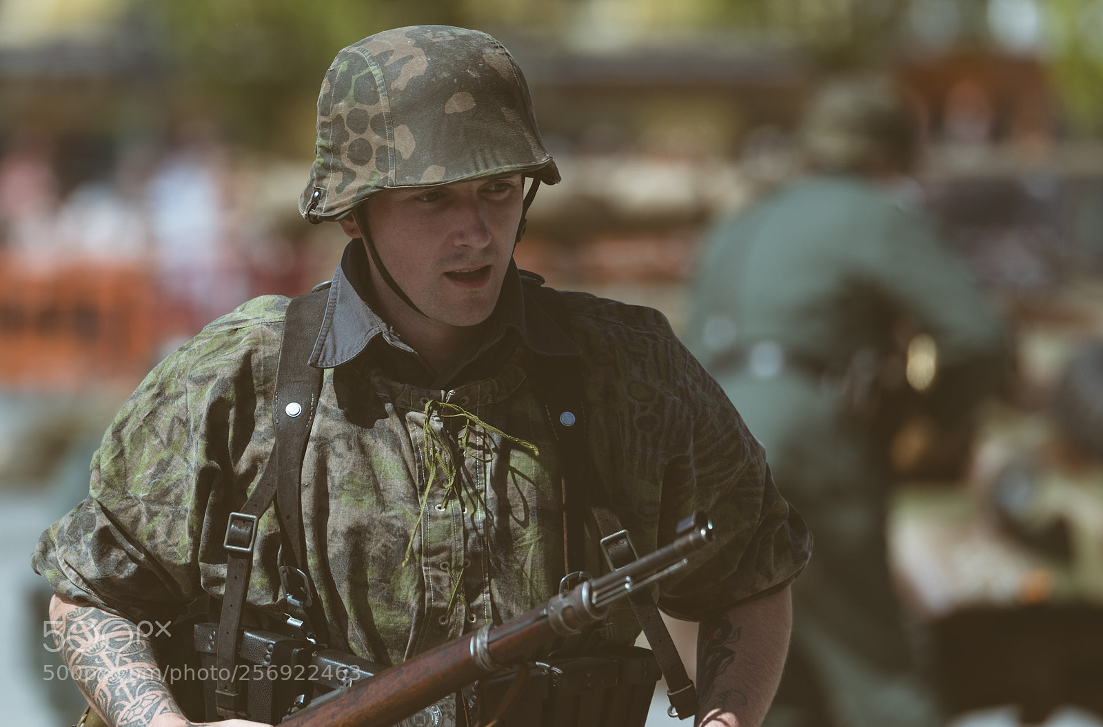 Nikon D500 sample photo. Band of brothers re-enactment photography