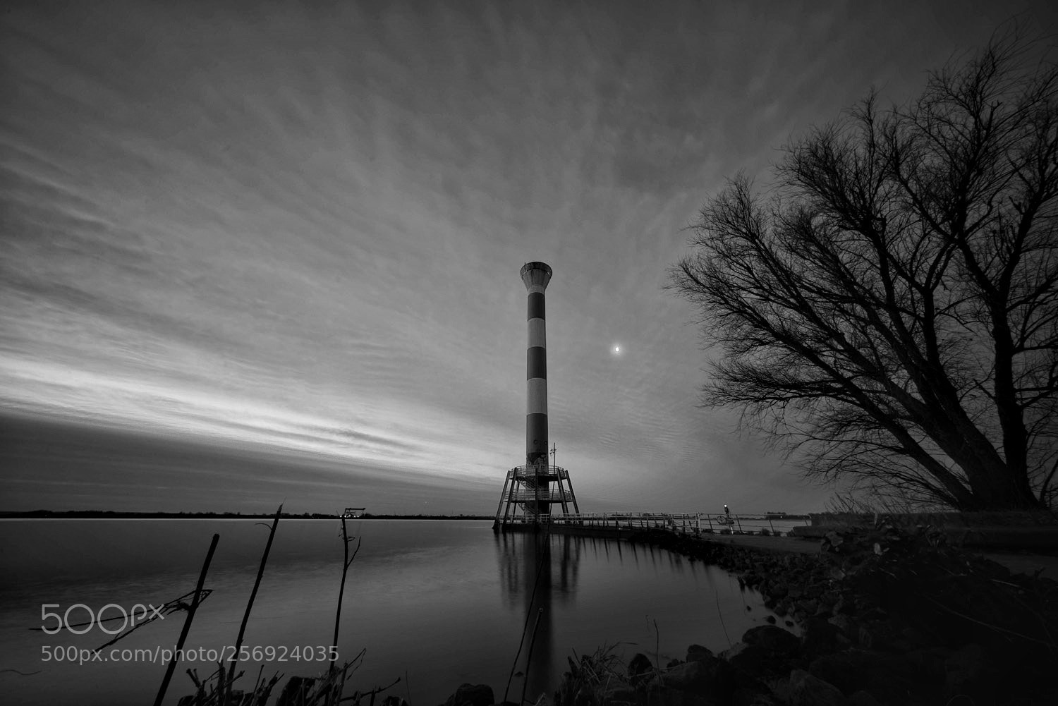 Sony a7R sample photo. Blankenese lighthouse photography