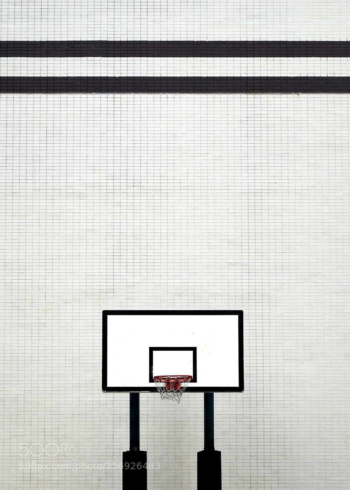 Nikon D5100 sample photo. Basketball court photography