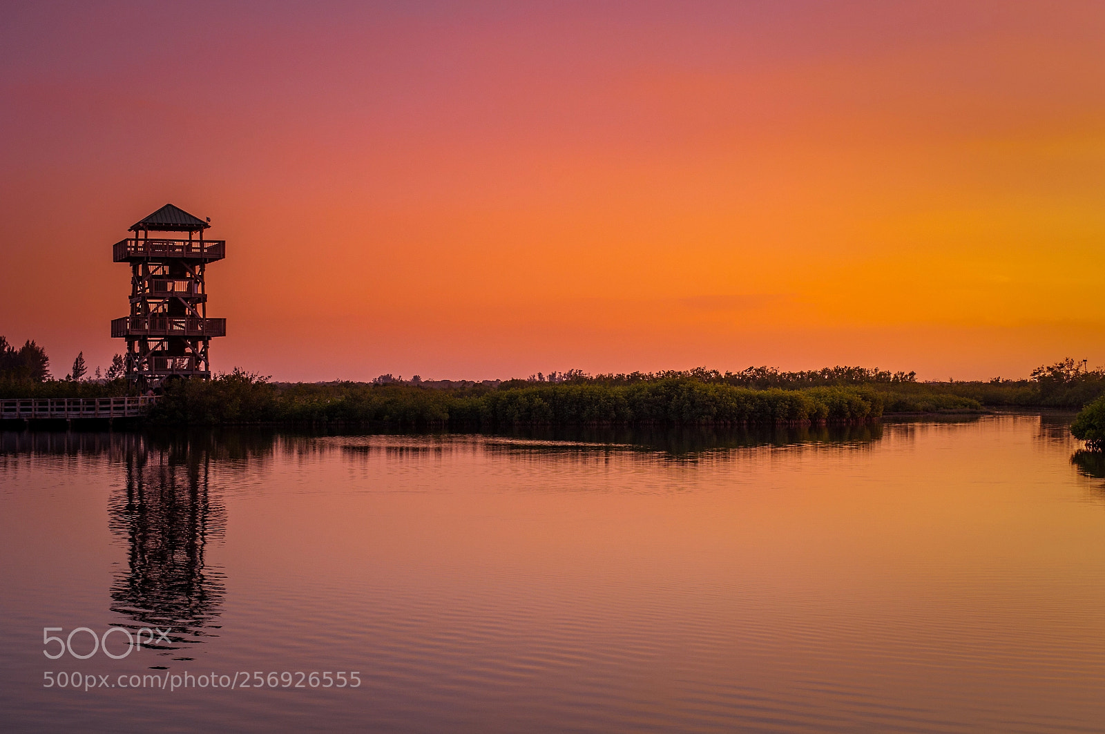Nikon D5000 sample photo. Lookout tower photography