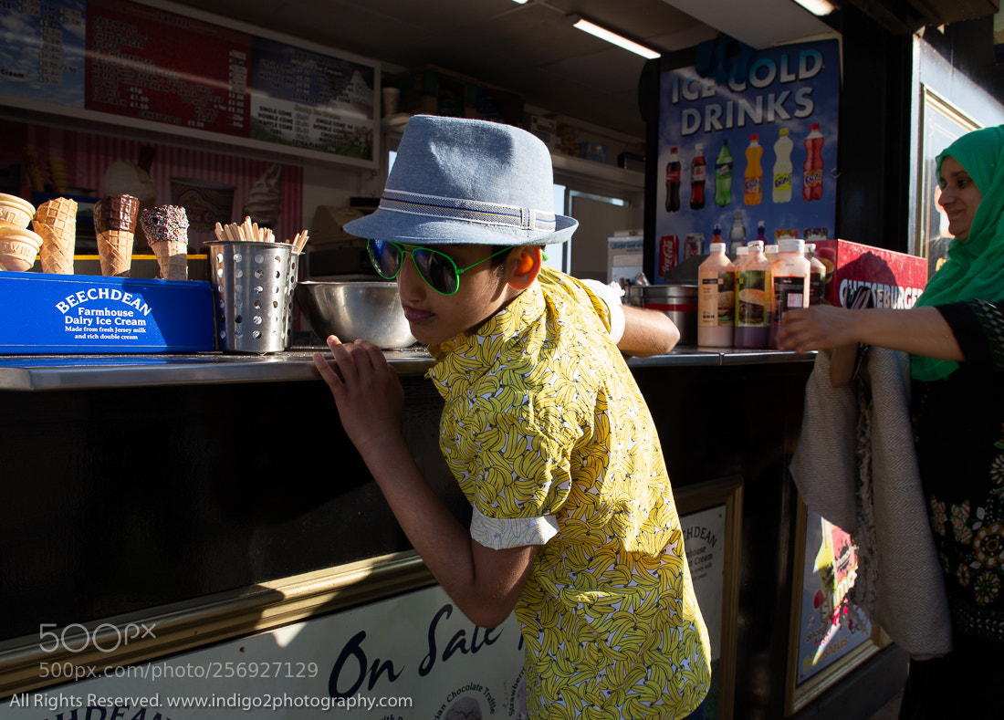 Canon EOS 6D sample photo. Time for ice cream photography