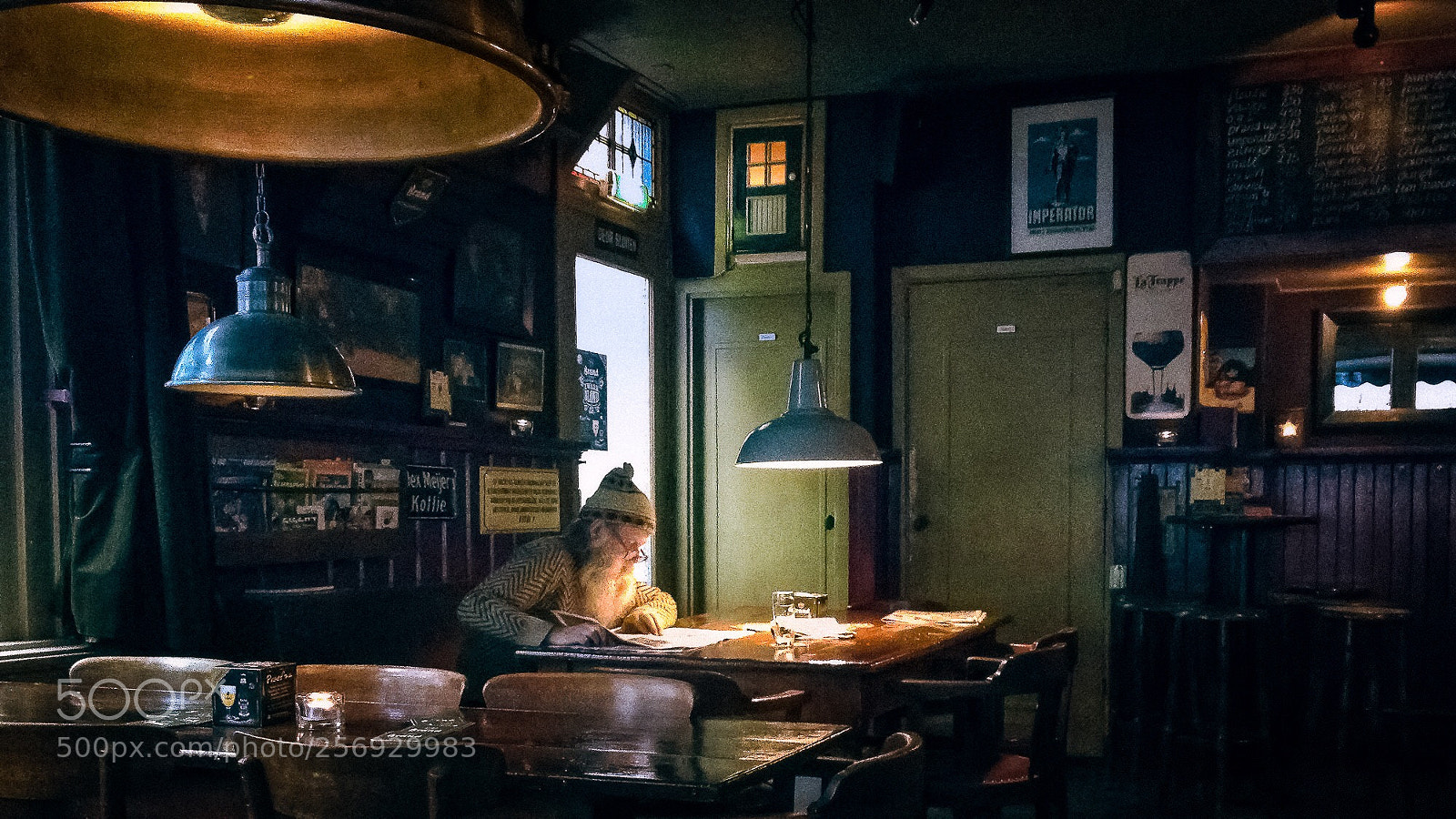 Apple iPhone 4S sample photo. Bearded man reading newspaper photography