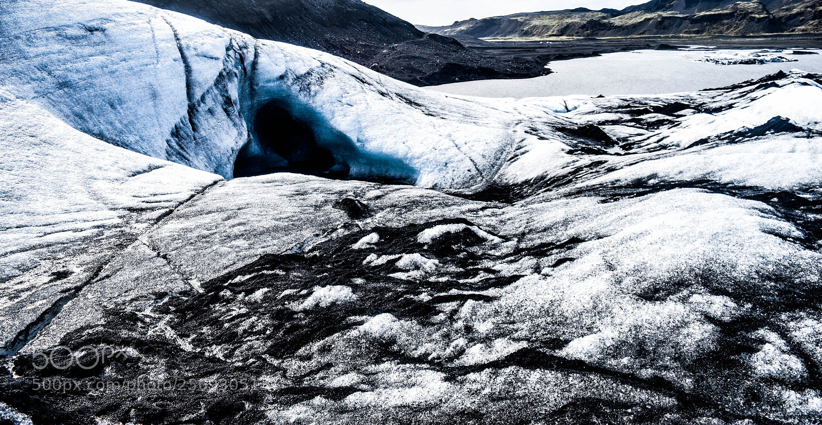 Nikon D5500 sample photo. Glacier and cave photography