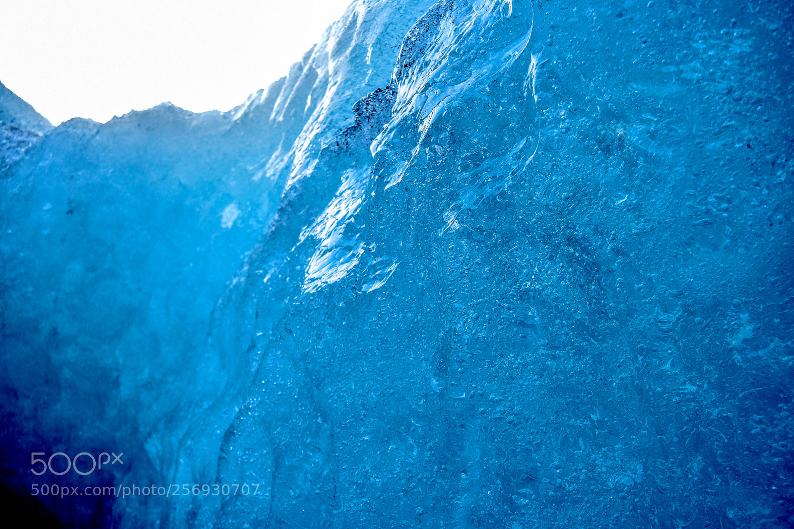 Nikon D5500 sample photo. Ice up close photography
