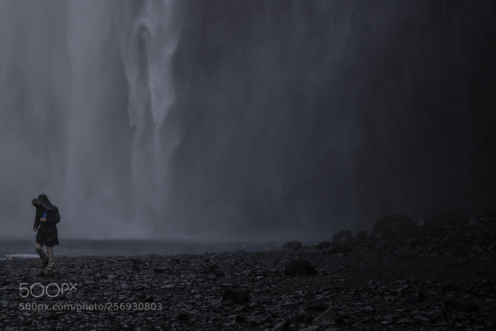 Nikon D5500 sample photo. Waterfall close up photography