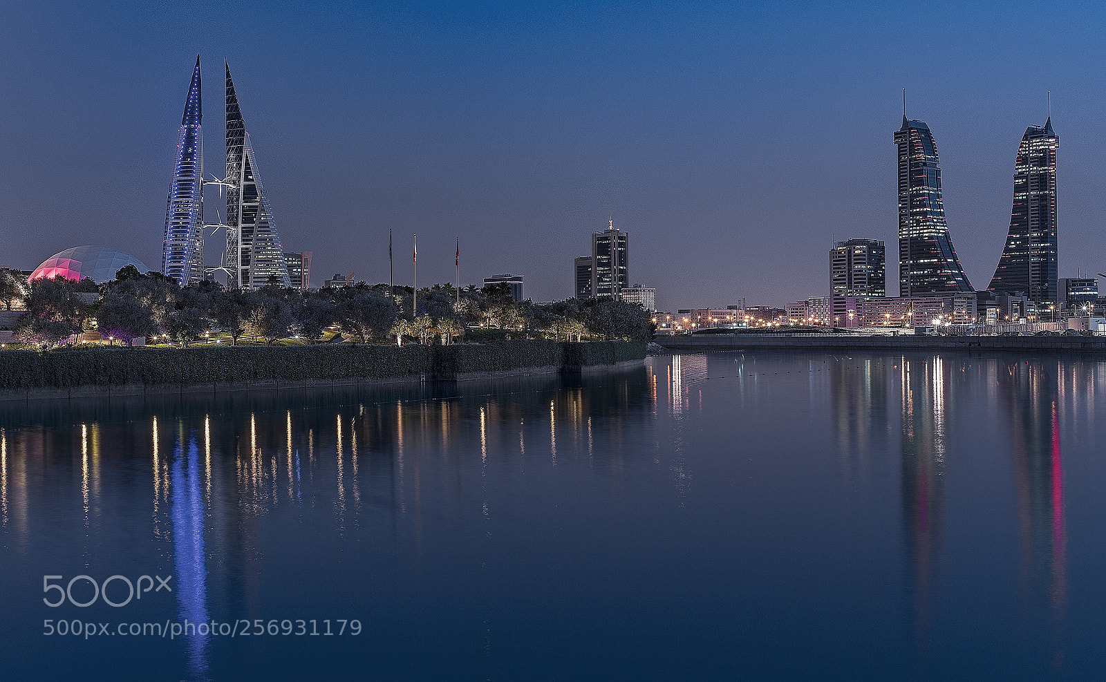 Nikon D750 sample photo. Bahrain at night photography
