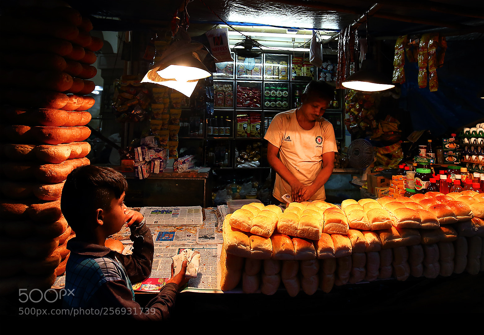 Canon EOS 6D sample photo. Bread shop photography
