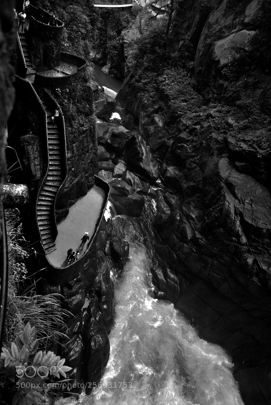 Nikon D3000 sample photo. Pailon del diablo photography