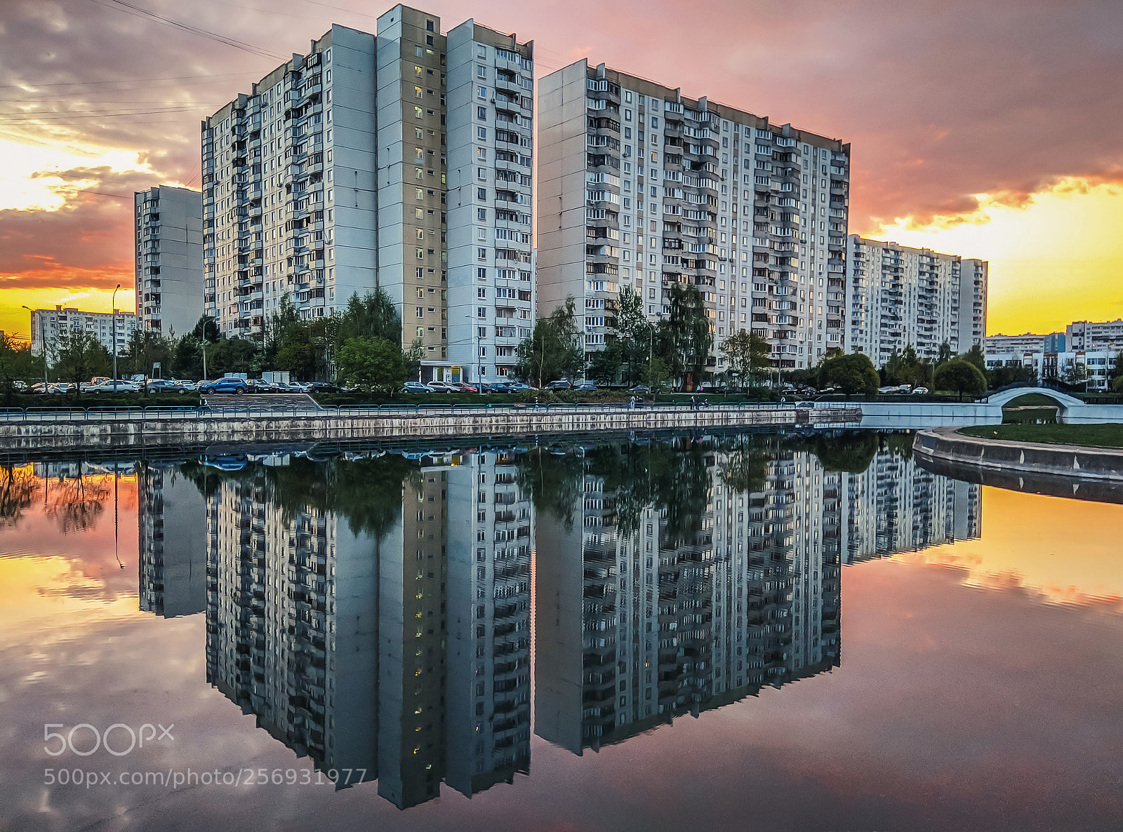 Xiaomi Redmi Note 4 sample photo. Sunset mirror photography
