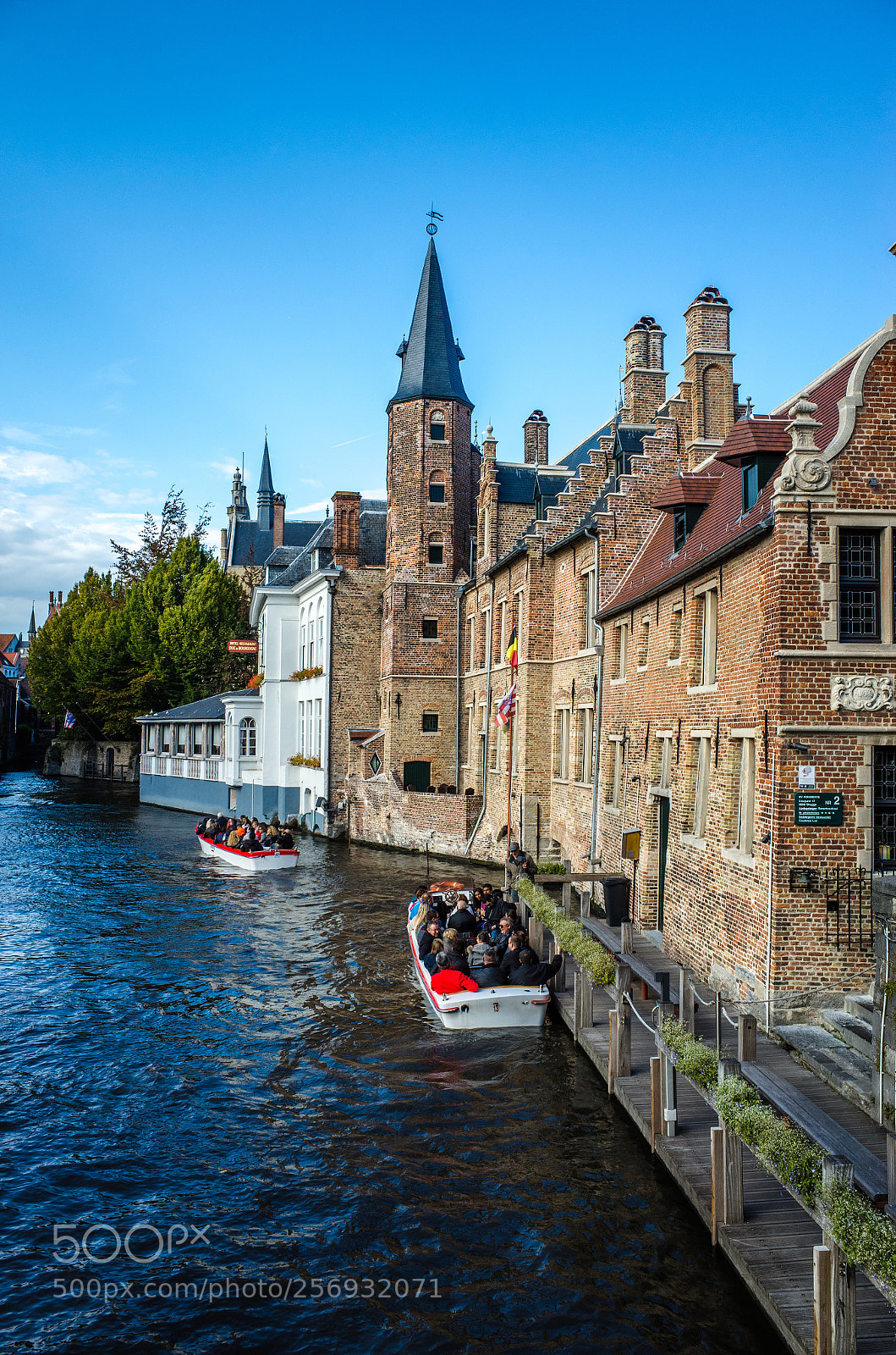 Ricoh GR sample photo. Canal in bruge, belgium photography