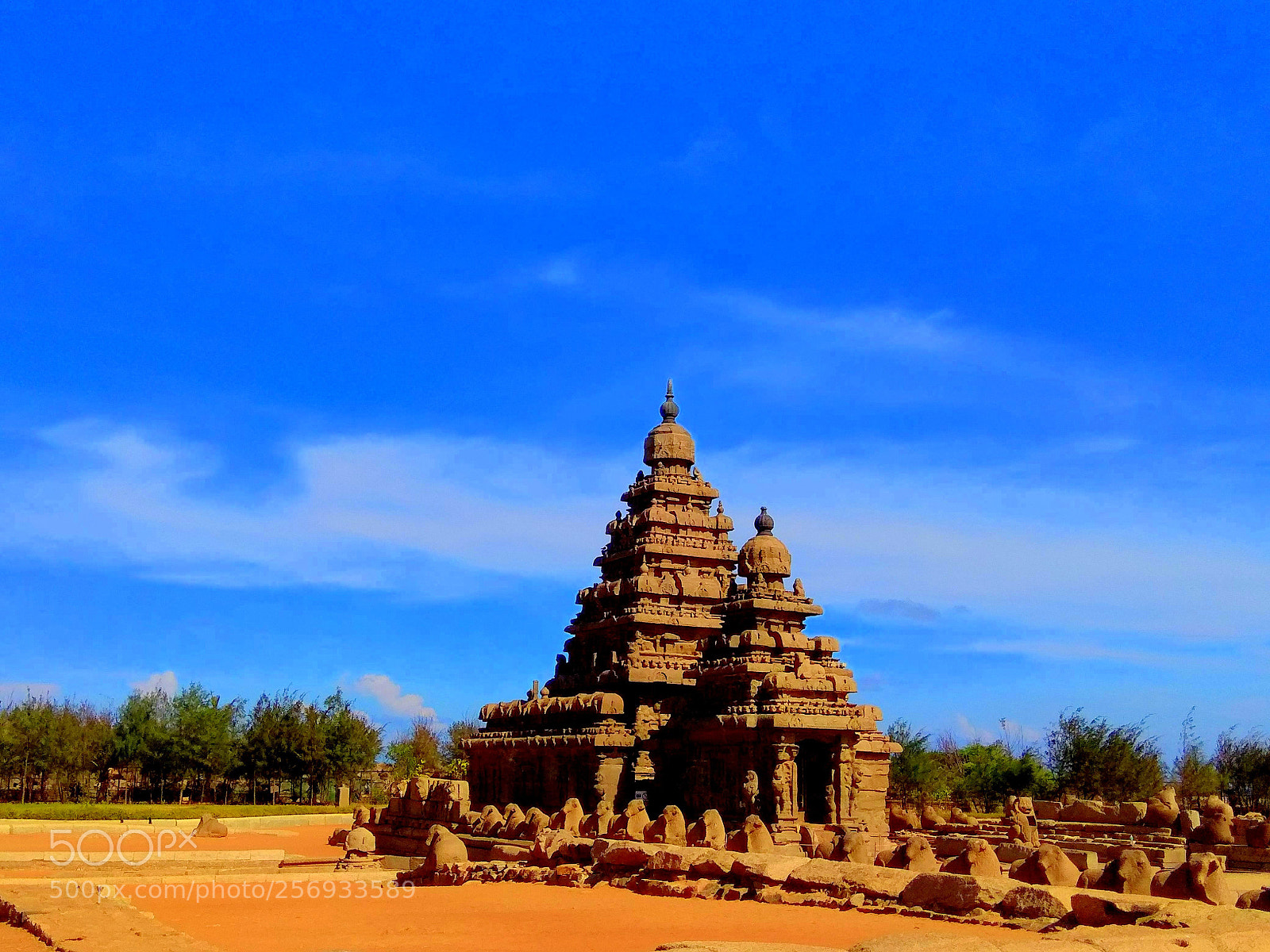 Xiaomi Redmi Note 4 sample photo. Mahabalipuram shore temple photography