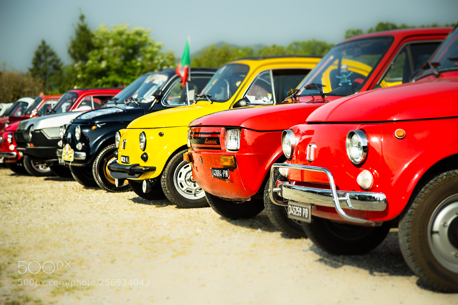 Canon EOS 6D sample photo. Raduno fiat 500 photography