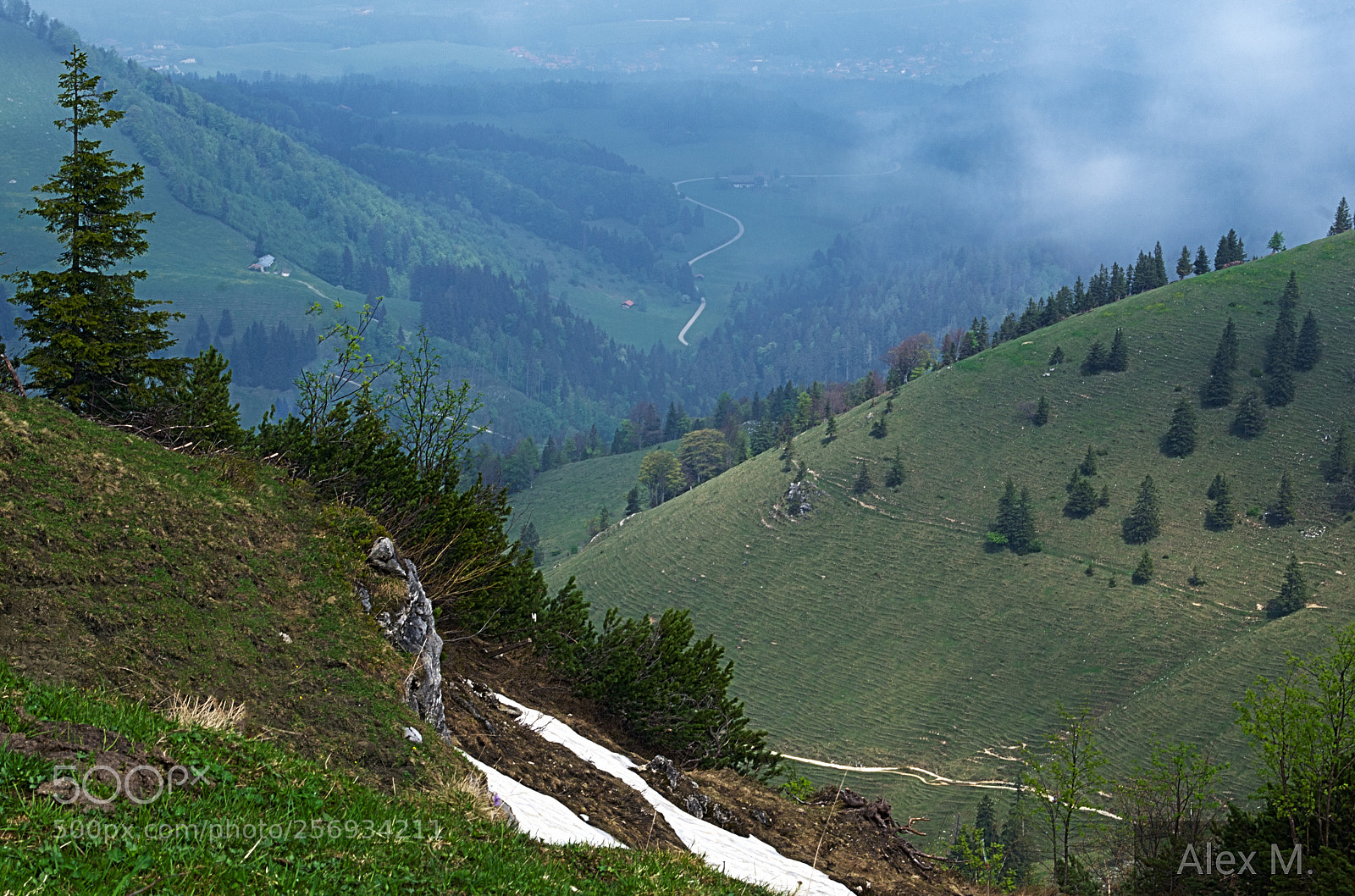 Nikon D7000 sample photo. Mountain view in hdr photography