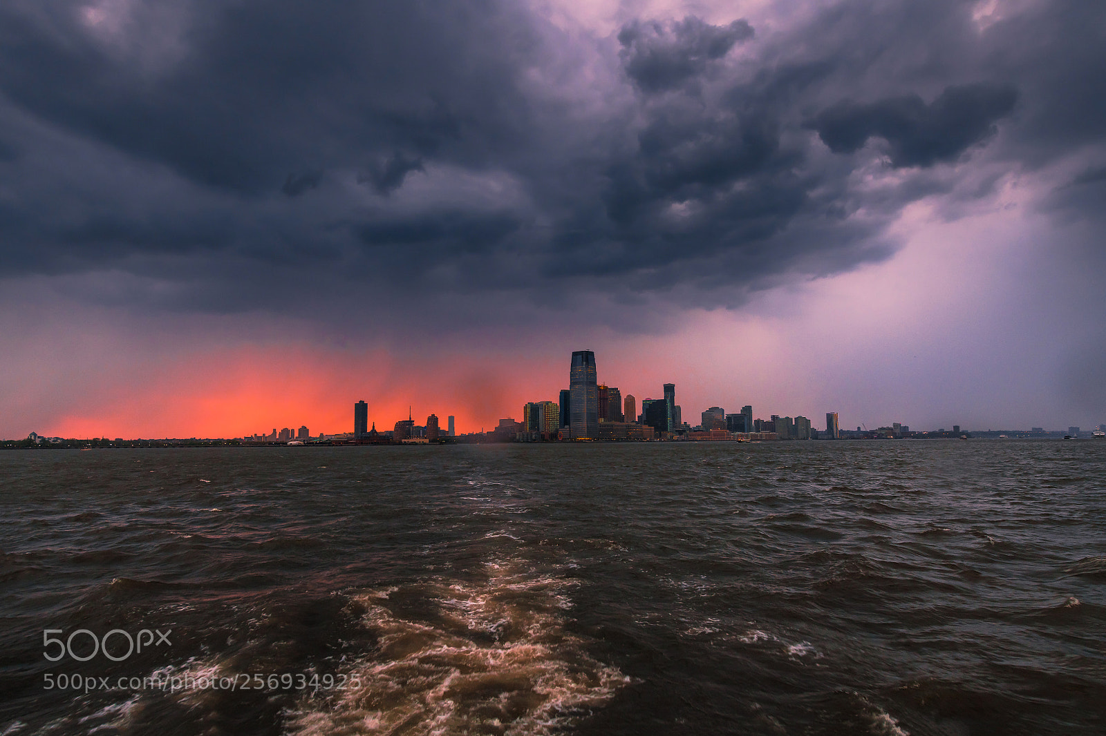 Nikon D850 sample photo. Thunderstorm at sunset photography