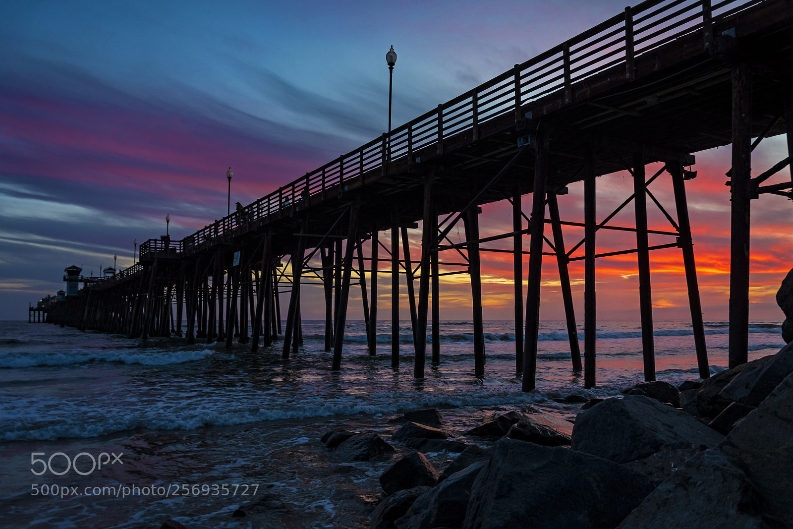 Nikon D500 sample photo. Sunset at the pier photography