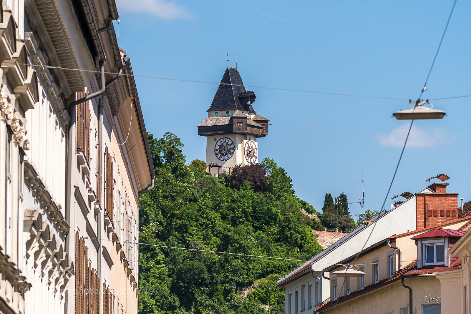 Nikon D7500 sample photo. Uhrturm graz photography